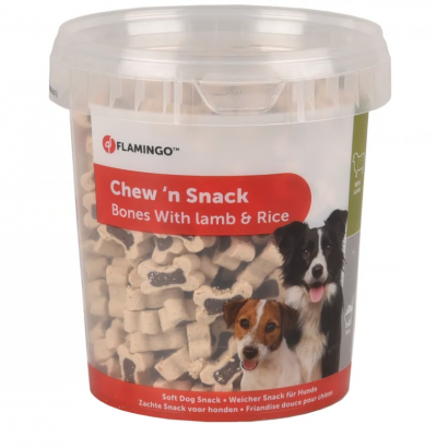 Chewn snack bones lamb/rice 500g