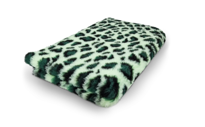 Vetbed Leopard green 75c50cm