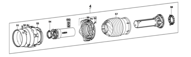 Pto guard comp. 1610 540rpm