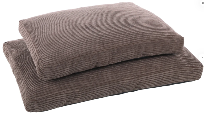 Cushion Velluto rectangle brown 80x60x10