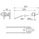 Rakstrarvélatindur FAHR Jafn 16502731M